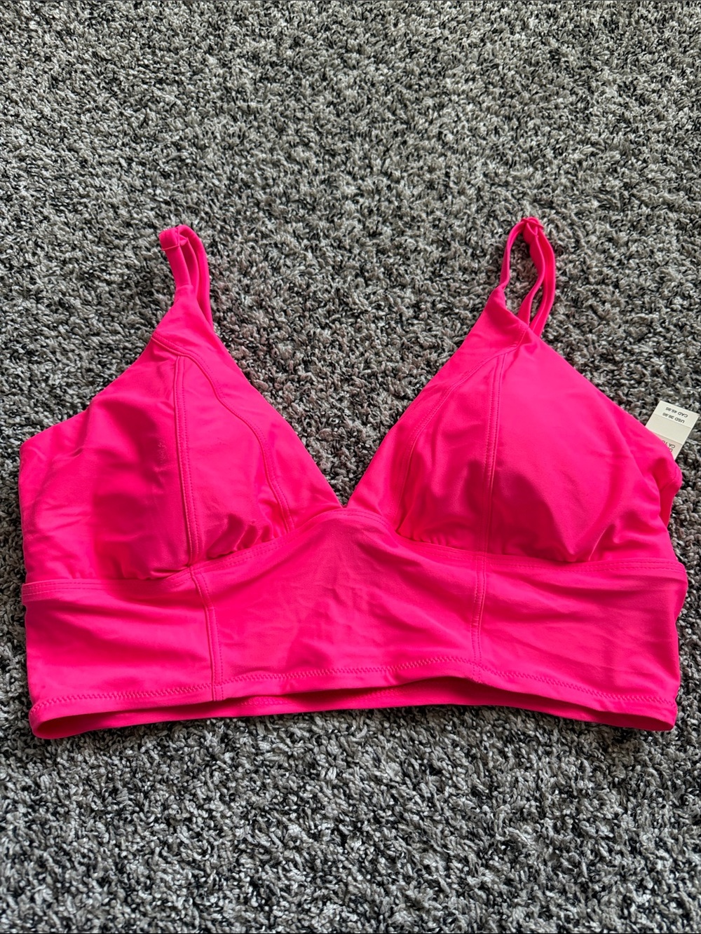 aerie Bright Hot Pink Bikini Bralette